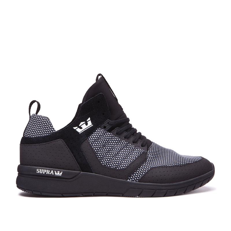 Buty Supra METHOD - Sneakersy Damskie - Szare / Czarne (KENC-63582)